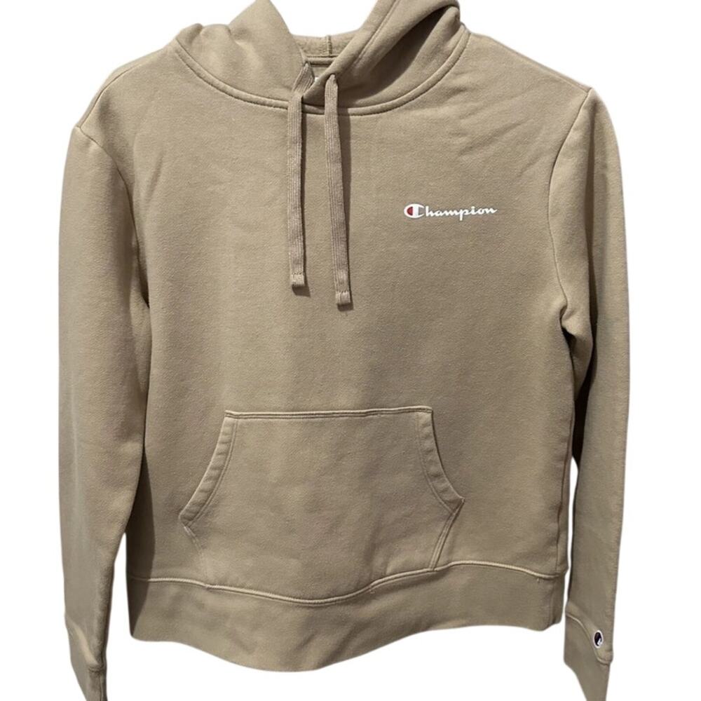 Champion Women's Powerblend Fleece Hoodie Walnut GF934 Size M